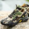 Mountaineering Shoes Sports Shoes Men's and Women's Shoes Training Shoes Army Training Outdoor Camouflage Breathable Wear-resistant Non-slip Casual Tr