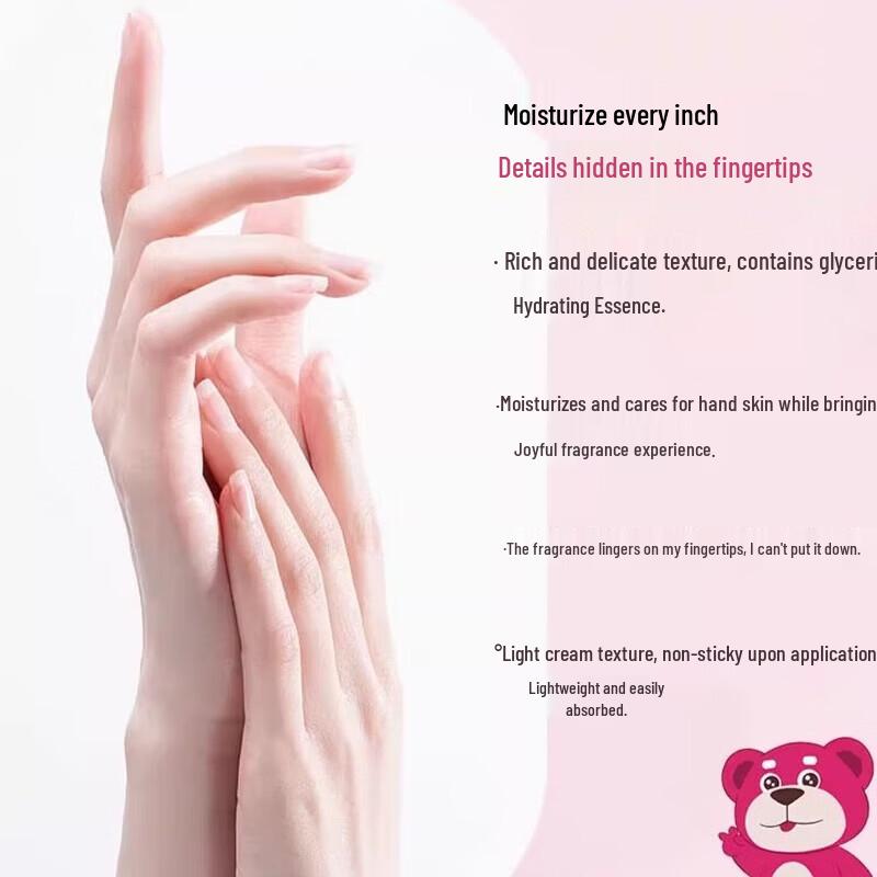 Lanzoye Berlin Mist Cherry Bear Scented Hand Cream