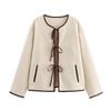 Spring 2025 Women's Bow-Tie Cardigan: Stylish & Versatile Jacket Top