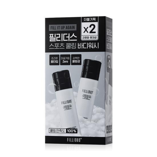 Двойной план с охлаждающим гелем для тела Philriders Sports Cooling (200мл+200мл)