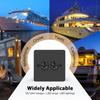 VIPMOON DC12V/24V RV Dimmer Switch 2 Gang 120W PWM On/Off Led Light Rotary Dimmer for LED Strip Lights, Puck Lights, Awning Lights in