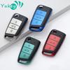 For Volkswagen VW Golf 7 MK7 Tiguan for Seat Leon Ibiza Ateca Altea for Skoda Octavia TPU Leather Key Case Cover Auto Accessories
