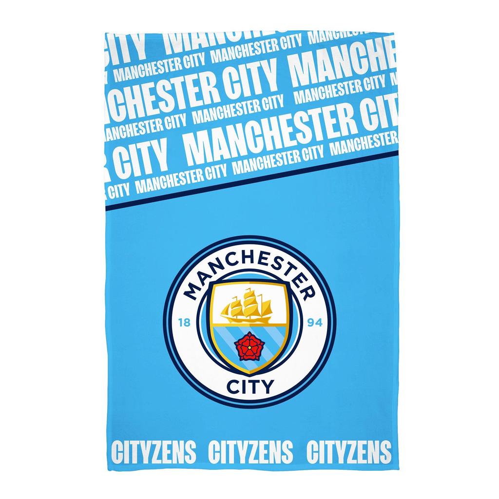 Manchester City FC Cityzens Fleece Blanket