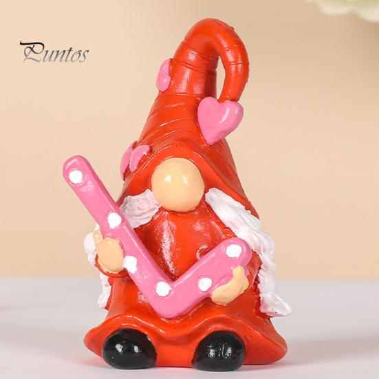 4 шт./набор фигурок гнома ко Дню святого Валентина, статуэтка из смолы «ЛЮБОВЬ», безликая скульптура эльфа, украшение для дома, офиса, свадьбы, рабочего стола