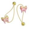 2PCS New Lovely Gradient Butterfly Girls Kids Elastic Hair Bands Princess Hair Accessories Children Hair Ties Baby Headwear