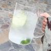 Стеклянный стакан для питья, 1 л, с крышкой и соломой, стеклянная кофейная чашка, стеклянная кружка, чашка для молочного сока, прозрачная чашка, чашки для сока, мокко