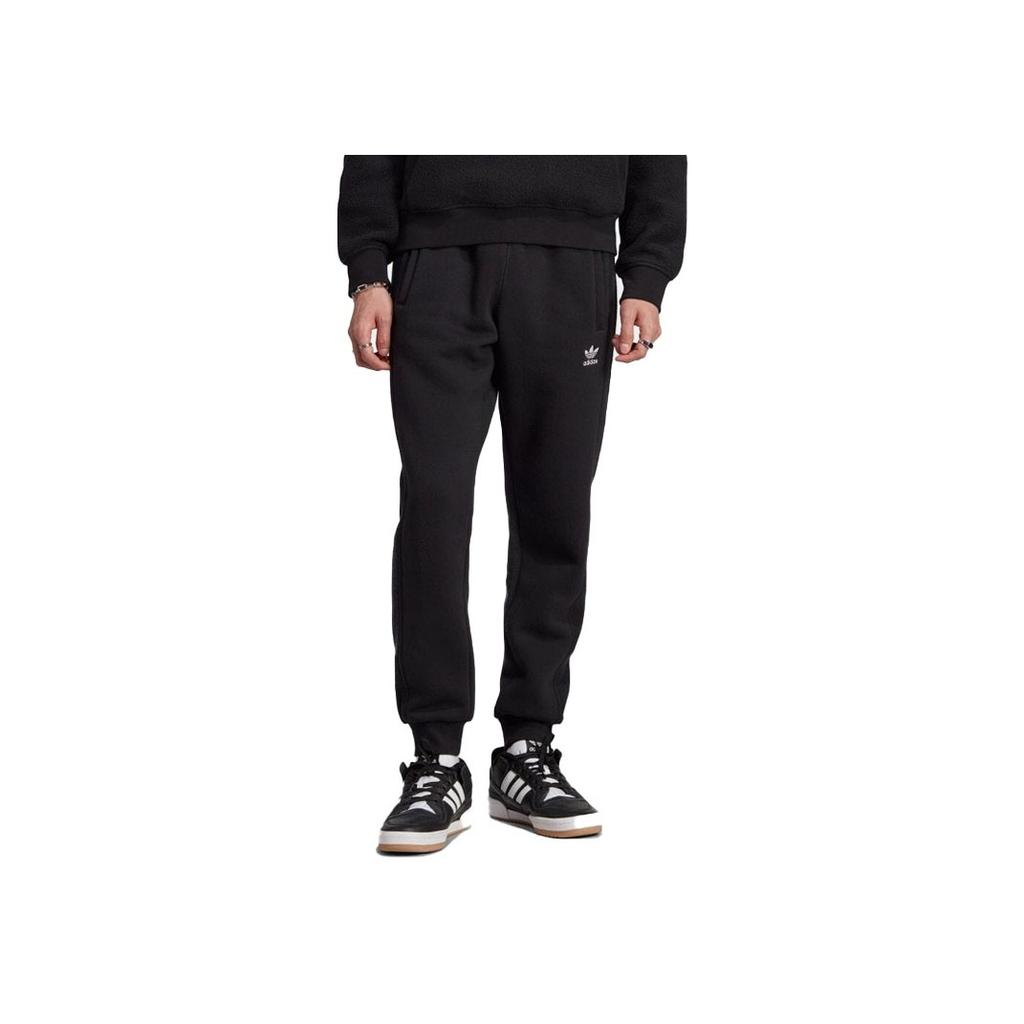 Adidas Оригинальные мужские спортивные брюки FW23 с принтом логотипа и эластичной талией, черные, II5791