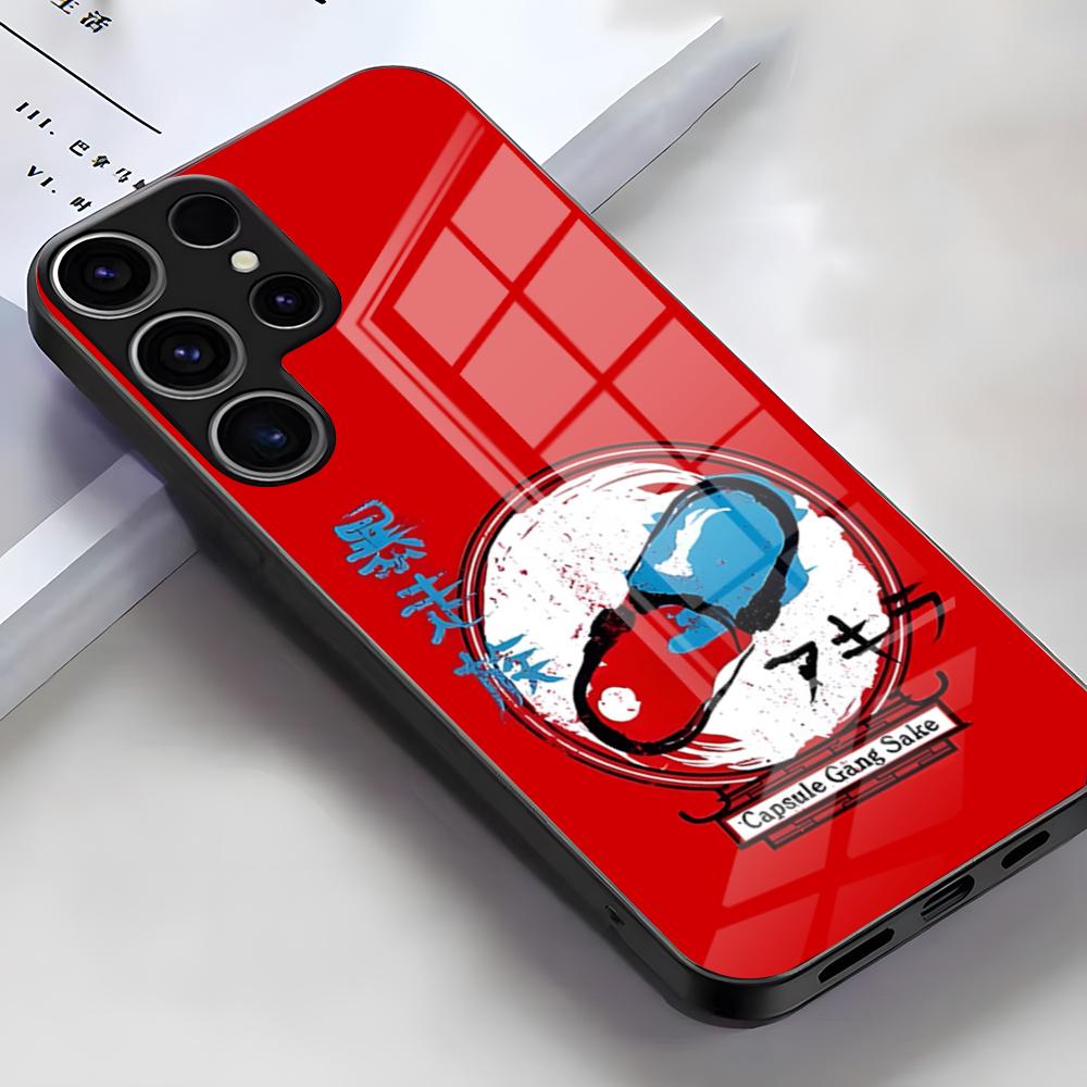 AKORA Phone Case For Samsung S26 S25 Edge Ultra S23 S22 S21 S20 Ultra Plus S24 Fe A54 A53 A25 Glass Cover