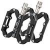 TiTo Titanium Ultralight Pedal Bicycle Pedal Titanium Alloy Axis Bike Pedals  MTB Cycling Titanium Bike 1 Pair Titanium Pedal