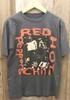 90-е Red Hot Chili Peppers Рок-группа Тур Угольный Хлопковая Футболка Классическая NH26465 Унисекс Футболка