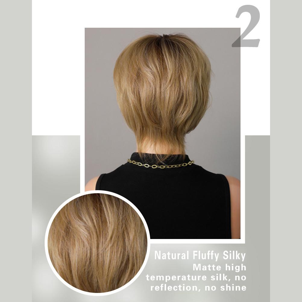 Trending Pixie Cut Wig| Summer Lightweight Short Curly Hair with Textured Layers, Breathable Glueless Cap - Multiple Styles for Protective Hairstyles