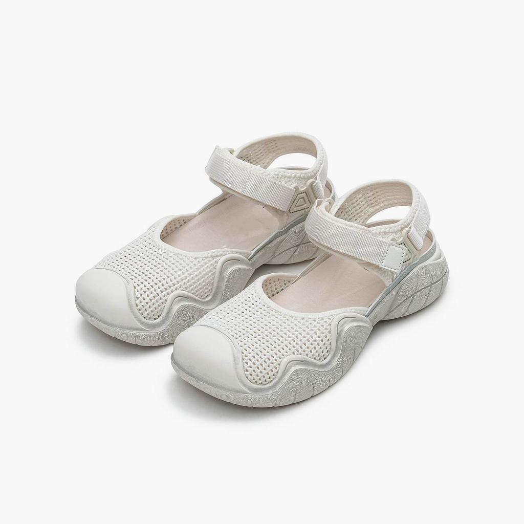 Уродливые милые римские сандалии с большой головой женские 2025 новые удобные и легкие универсальные повседневные спортивные туфли на липучках