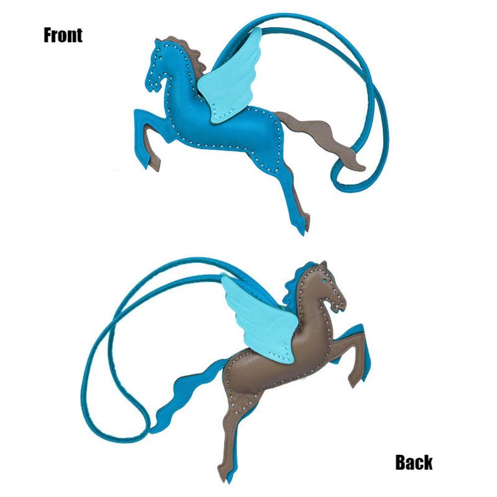 С брелоком-подвеской для сумки Pegasus, модные автомобильные подвески, брелок для ключей в виде лошади для дам