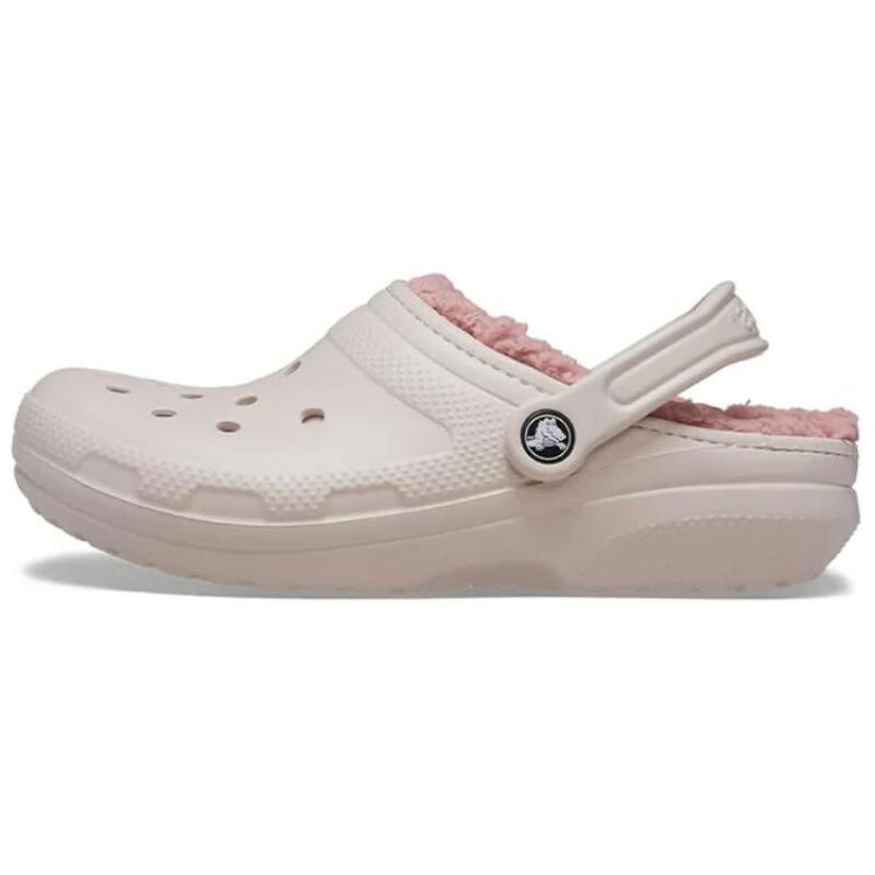 Crocs Теплые, Легкие и Удобные Дырявые Туфли Женские Кварцево-розовые
