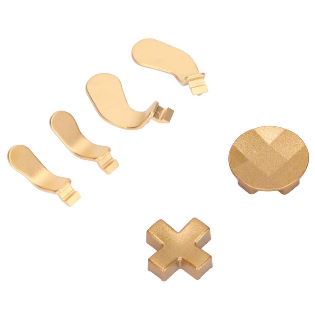 4pcs Trigger Paddles and 2 Interchangeable D Pads Stainless Steel Replacement Parts for Xbox One