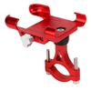 Adjustable Bike Phone Mount Aluminum Alloy Mobile Phone Clamp Holder for Outdoor Cycling