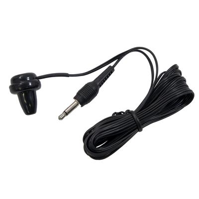 Maxar Electric наушники длиной 3 м, которые легко использовать при просмотре телевизора, легко магнитный штекер диаметром, черный, чистый, тип, 3,5 мм (прямая вилка)