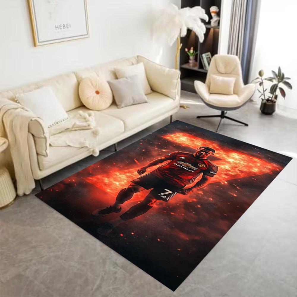1pc Cr7 Home Carpet Non slip Bedroom Gift Office