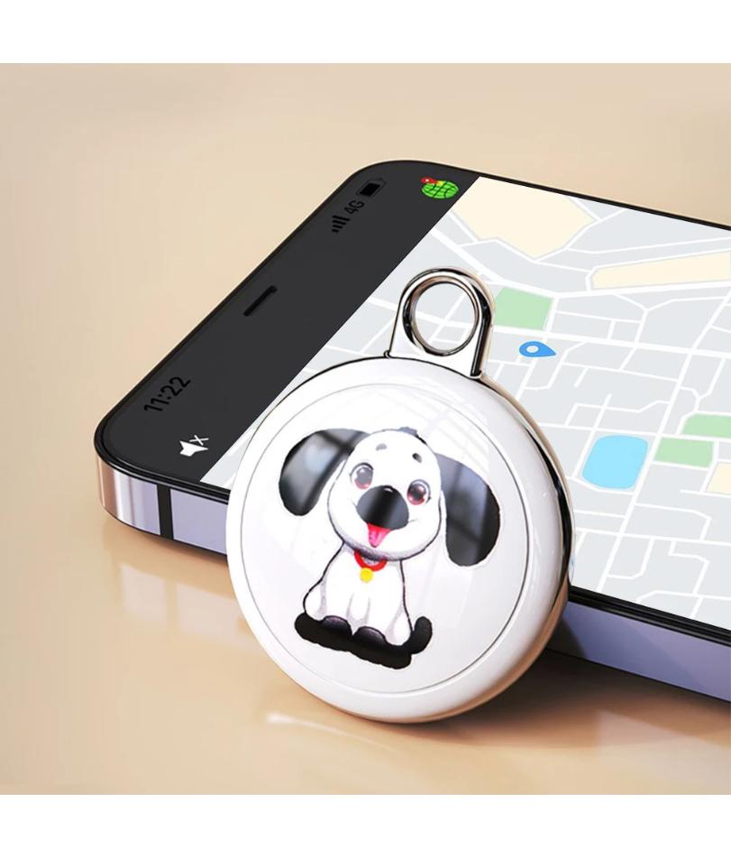 GPS-трекер с защитой от потери, локатор, Bluetooth-совместимый интеллектуальный трекер активности, глобальный трекер местоположения в реальном времени для собак, кошек