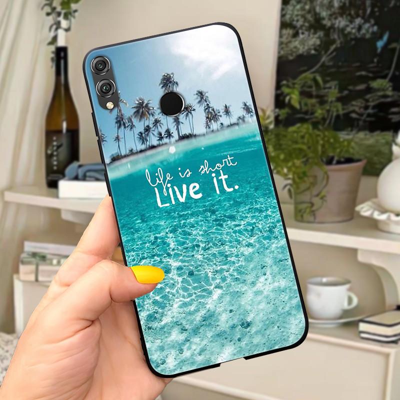 Чехол для Huawei Honor 8X 8X Max, мягкая задняя крышка из ТПУ-силикона, чехол для телефона для Honor 8X Honor8X 8 X 8X 8XMax, Fundas Coque
