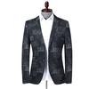 Spring and Autumn Thin Men's Suit Korean Style Slim Youth Stretch Small Suit Trendy Casual Single Western Men