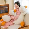 Плюшевая игрушка Утка Большая Белая Гусыня Подушка-игрушка Кукла для сна Девочка Тряпичная кукла Подарок