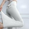 Женские осенне-зимние эластичные спортивные брюки с высокой талией для бега и фитнеса, быстросохнущие