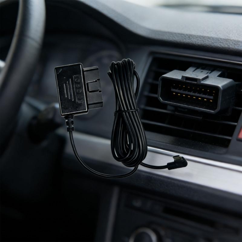 Прочный пластиковый зарядный шнур OBD ACC с интеллектуальным чипом для совместимости с несколькими автомобилями