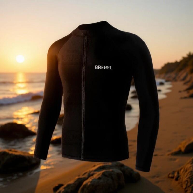 Mens UV Protection Rash Guard Set Quick Dry Long Sleeve Pants Surfing Diving Wetsuit Water Sports