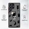 Чехол для Samsung Galaxy Note 20 Ultra 10+ S25 Ultra S23 FE S24 Plus S20 FE S22 S21 S26 Funda Задняя крышка телефона Милый мультяшный кот