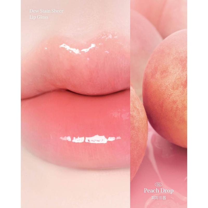 MILK TOUCH Блеск для губ Dew Stain Sheer 4 мл
