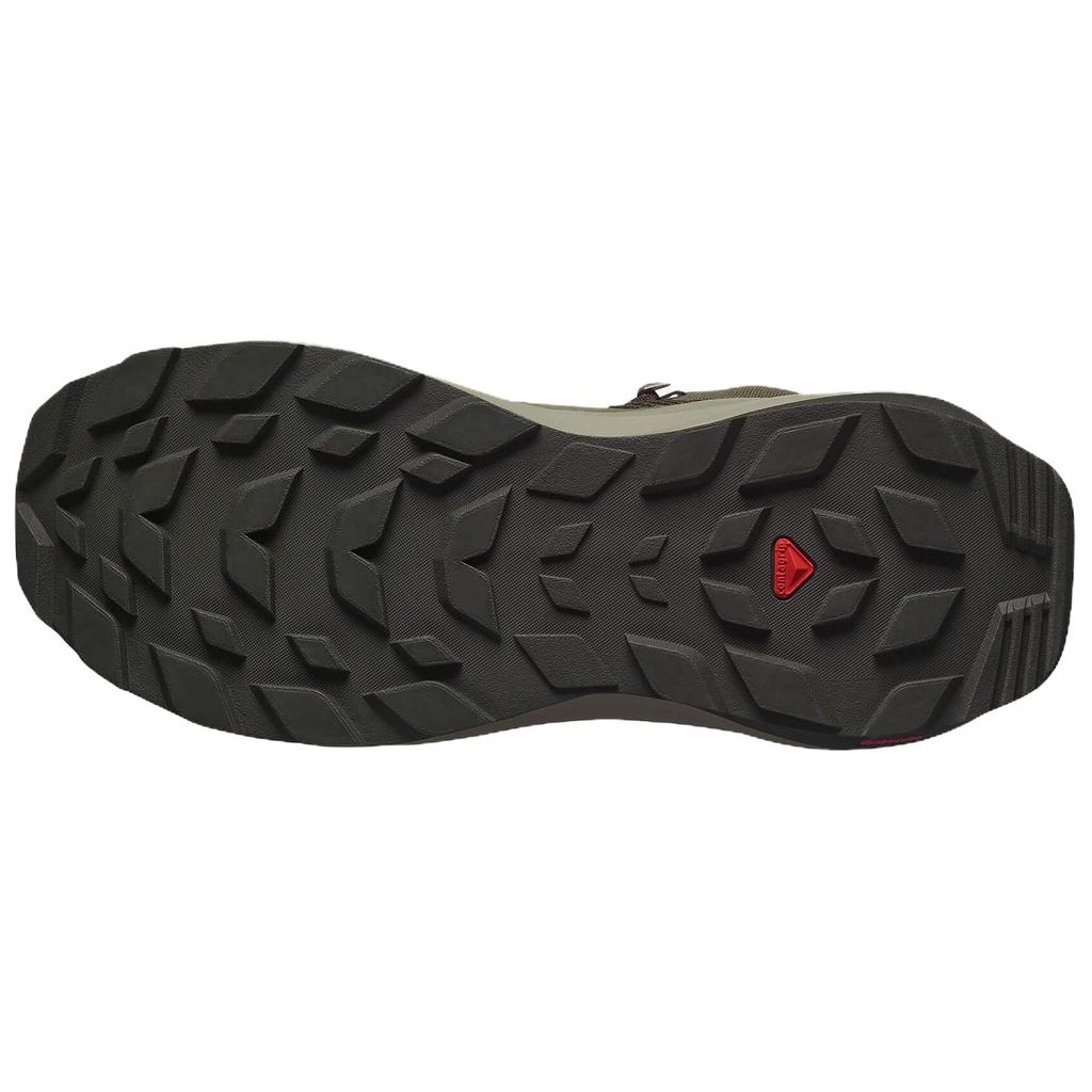 SALOMON Эликсир Прочные Нескользящие Удобные Прочные Короткие Ботинки Мужские Ботинки Темно-зеленые L47697800