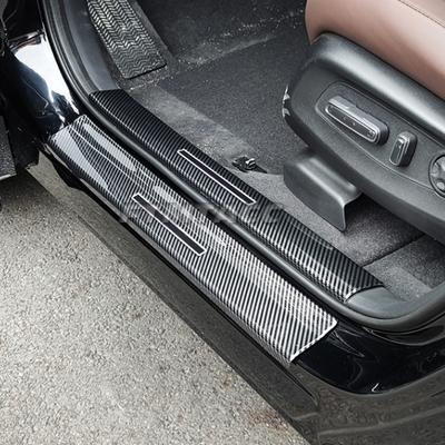 Для Honda CRV CR-V 2017 2018 2022 2023 Новый ABS углеродное волокно защитные полоски для порога