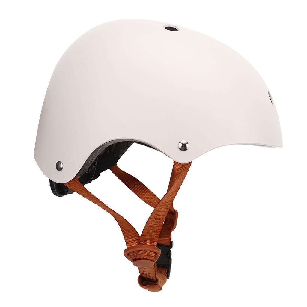 Skateboard Helmet ABS Shell Shock Absorbing Scooter Roller Skating Helmet with Liners Adjustable Chin Strap for