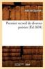 Книга Premier Recueil De Diverses Poesies (Ed.1604)