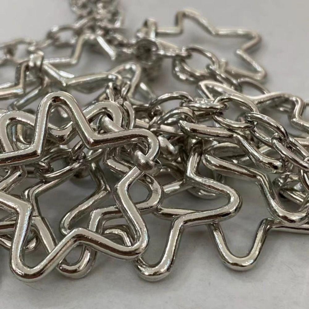 Japanese Style Star Waist Chain Punk Metal Chain Waistband All-match Y2k Chain Belt for Women