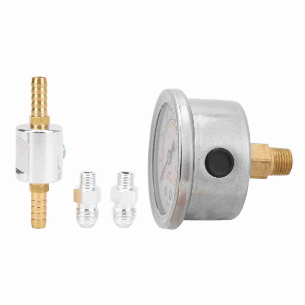 Universial 1 8 NPT Car Fuel Oil Pressure Regulator Gauge Kits for Fuel Injection System