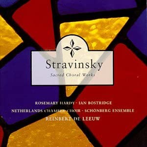 CD СТРАВИНСКИЙ, БОСТРИДЖ, ДЕ ЛЕУ; СЦ - Стравинский;Священные хоровые произведения 4544772 Германия Классика Б/У