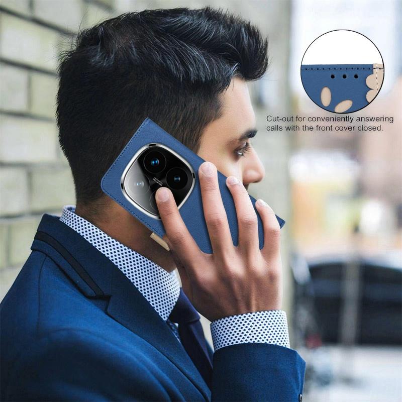 Кожаный чехол-кошелек с магнитным держателем для карт для XiaoMi POCO X7 M7 X6 X5 F6 F5 RedMi 14C Note 14 Pro Plus 13 12 11S 10