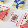 Scrub Texas Hold'em Waterproof Poker Club Cards Flexible Magic Cards  for All Poker Games