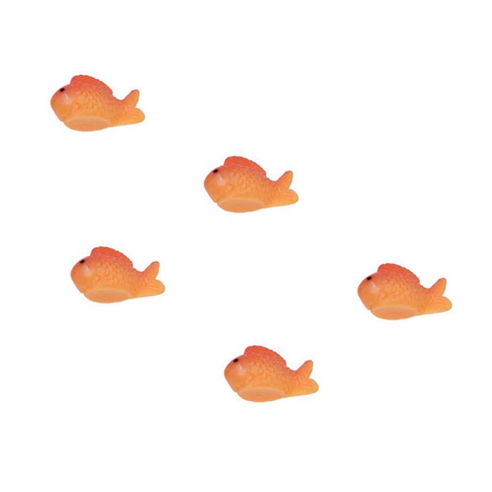 DIY аксессуары микро пейзаж фигурка золотой рыбки изделия из смолы декор аквариума пруд сцена миниатюра