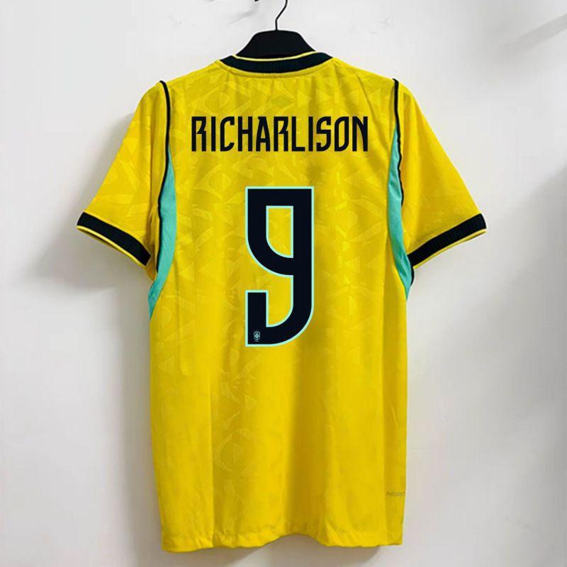 Brazil 2026 World Cup Home Soccer Jersey Player Version Neymar 10 Football Shirt Men Sports