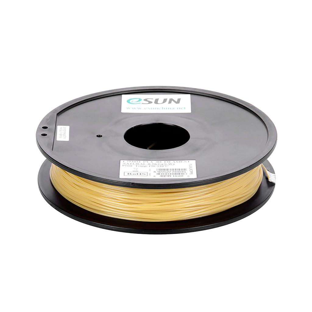 eSUN PVA 1.75mm 3D Printers Filament 0.5kg(1.1lb) Spool Water soluble Consumables Natural Material Refills