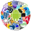 10/30/50 шт. Программирование Интернет Java Гик Php Наклейки Программист Граффити Наклейка DIY Ноутбук Телефон Чемодан Мультяшные Наклейки Игрушка