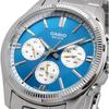Casio Standard Quartz Men's Watch MTP-1375D-2A2V Blue 24-Hour Display Stainless Steel