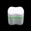 Bathroom Denture Cup Mouthguard Cleaning Container Denture Boxes Bath Dentures Container Denture Box for Travel Retainer
