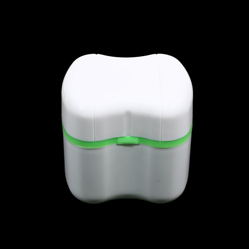Bathroom Denture Cup Mouthguard Cleaning Container Denture Boxes Bath Dentures Container Denture Box for Travel Retainer