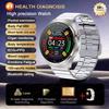 2025 New High-precision ECG Blood Lipids Uric Acid Risk Assessment Smart Watch Pulse Body Fat BP Dynamics Health Monitor