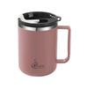 Drop-Proof 304 Stainless Steel Mug with Lid for Home, Office, or Dorm Use