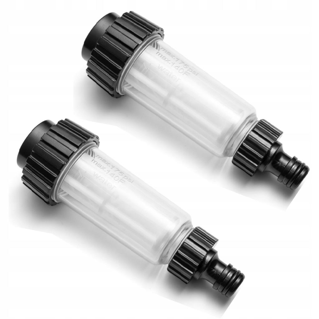 2x Filtr wody do myjek ciś. KORCHER K2 K7 gwint 3/4 zamiennik 4.730-059.0
